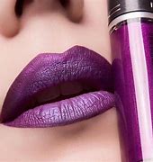 Image result for Mac Dark Purple Lipstick