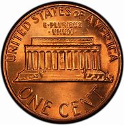 Image result for One Cent Coin United States