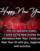 Image result for Happy New Year Wishes for Sister