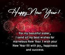 Image result for Happy New Year to My Sister