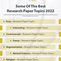 Image result for Good Research Topics