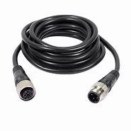 Image result for M12 4 Pin Plug Cable