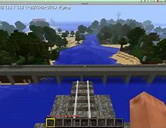 Image result for Cobblestone Bridge Minecraft