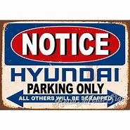 Image result for parking only sign tin