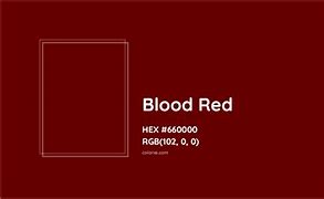 Image result for Dark Blood Red Color