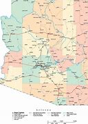 Image result for Map of Arizona Counties Overlaid Over Cities