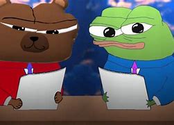 Image result for Bear Pepe Meme