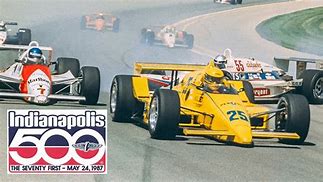 Image result for 1987 Indianapolis 500