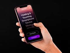 Image result for Mockup iPhone Holding Up Watching TV