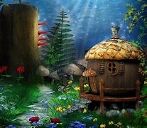 Image result for Fairy House Illustration