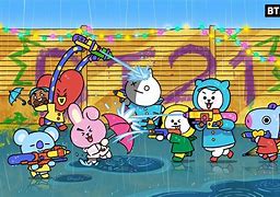 Image result for BT21 Rain