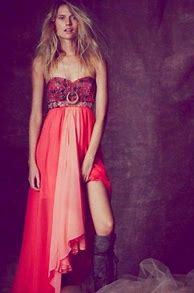 Image result for Bohemian Prom Dress