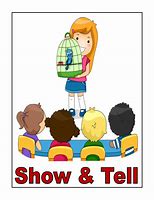 Image result for Show and Tell Clip Art