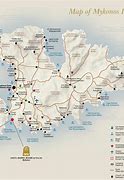 Image result for Walking Map of Mykonos