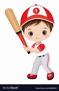 Image result for Baseball Boy Clip Art