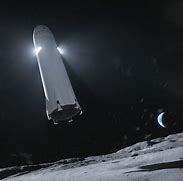 Image result for SpaceX Moon Lander Sci-Fi