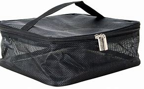 Image result for Transparent Mesh Cosmetic Bag