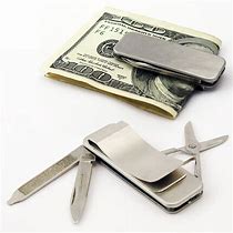 Image result for Pocket Knife Money Clip