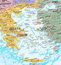 Image result for Aegean Sea Islands Map