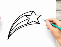 Image result for Shooting Star Pencil Drawing