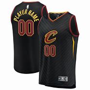 Image result for Cleveland Cavaliers Black Jersey