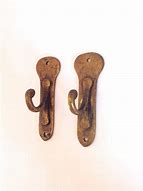 Image result for Small Antique Brass Hooks