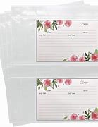 Image result for Plastic Sleeves for 4X6 Recipe Cards