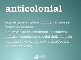Image result for anticolonial