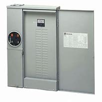 Image result for 200 Amp Residential Offset Electrical Meter Box