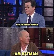 Image result for Michael Keaton Batman Meme