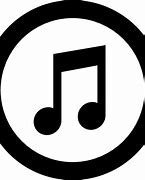 Image result for Logo iTunes PNG Black