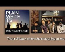 Image result for Plain White T's Rhythm of Love