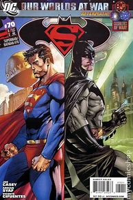 Image result for Superman Batman Comic Cover