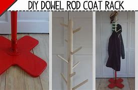 Image result for Dowel Rod Hangers