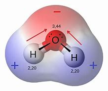 Image result for water polar molecule