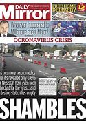 Image result for Covid Newspaper