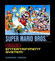 Image result for Super Mario Bros Countinued NES Box Art