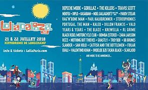 Image result for Lollapalooza Paris 2018