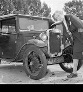 Image result for Girls Old School Starting Cars
