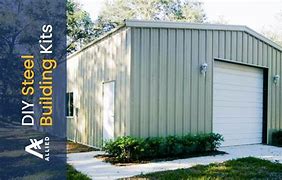 Image result for Homemade Metal Storage Buildings