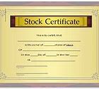 Image result for Blank Stock Certificate Template