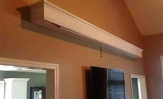 Image result for DIY Retractable Projector Screen