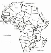 Image result for Africa Map Simple