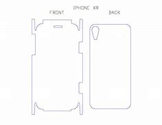 Image result for iPhone XR Case Template