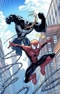 Image result for Spider-Man Venom Art