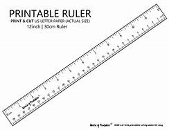 Image result for Ruler in Inches Labeled