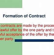 Image result for Contract Formation