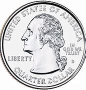 Image result for Partial Gold Rimmed 1999 Quarter