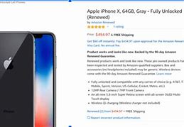 Image result for Refurbished iPhone X Amazon