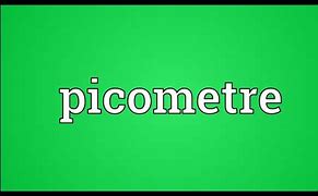 Image result for Picometre